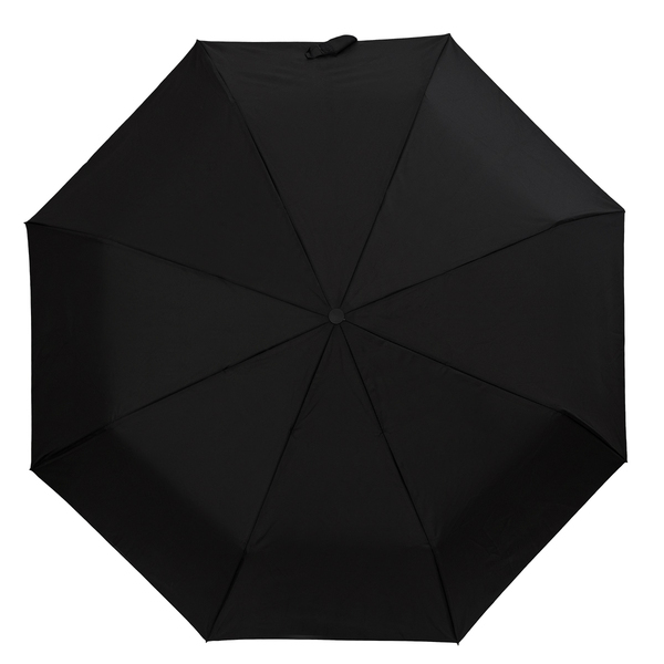 R17953.02 - Parasol z drewnianą rączką Granton, czarny