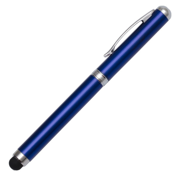 R35423.04 - Długopis ze wskaźnikiem laserowym Supreme – 4 w 1, niebieski
