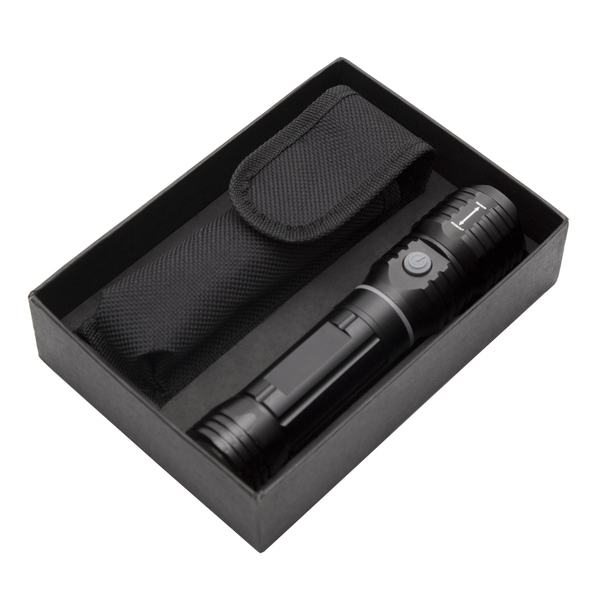 R35685.02.O - Latarka Robust, czarny - druga jakość