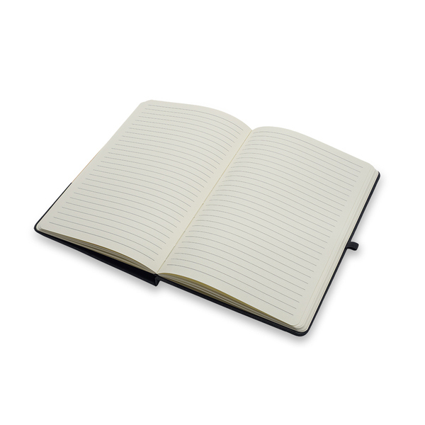R64209.02 - Zestaw notes z długopisem Fold, czarny