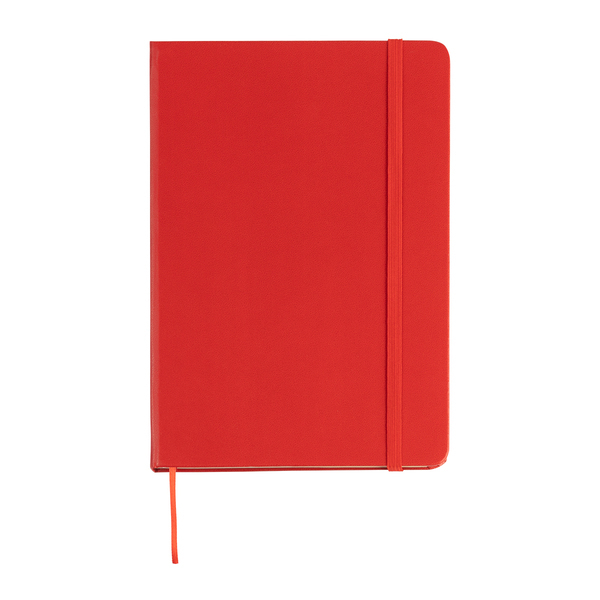 R64214.08 - Zestaw notes z długopisem Abrantes, czerwony