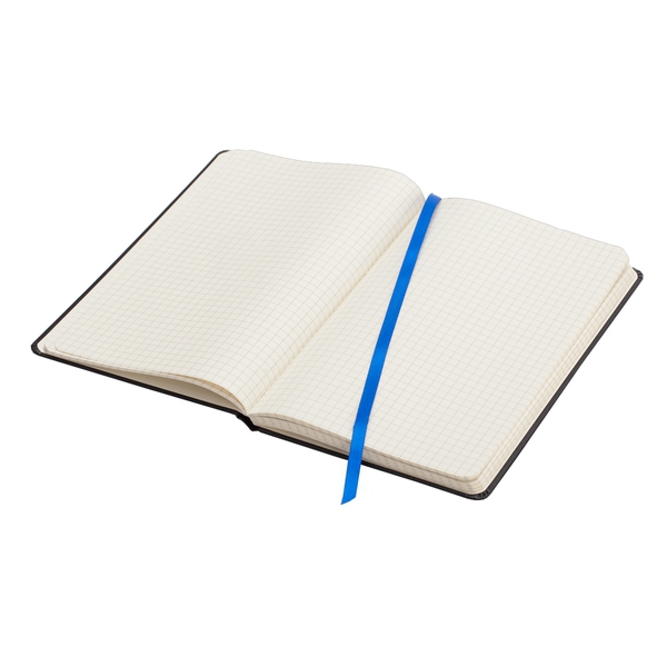 R64220.04 - Notatnik 130x210/80k kratka Sevilla, niebieski/czarny