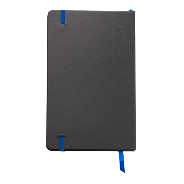 R64220.04 - Notatnik 130x210/80k kratka Sevilla, niebieski/czarny