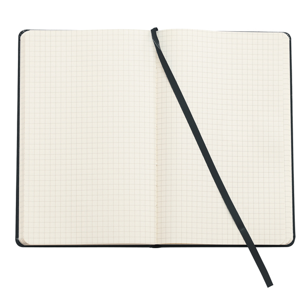 R64227.02 - Notatnik 130x210/80k kratka Asturias, czarny