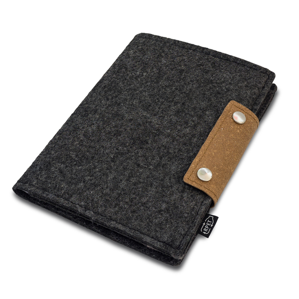 R64264.21 - Organizer w okładce filcowej Iga, szary