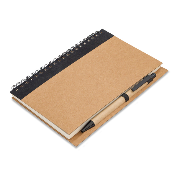 R64267.02 - Notes z długopisem Dalvik, czarny