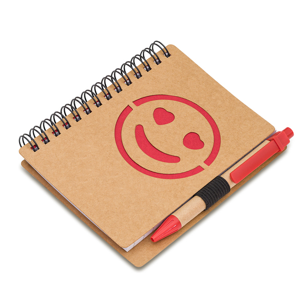 R64269.08 - Notes Smile, czerwony