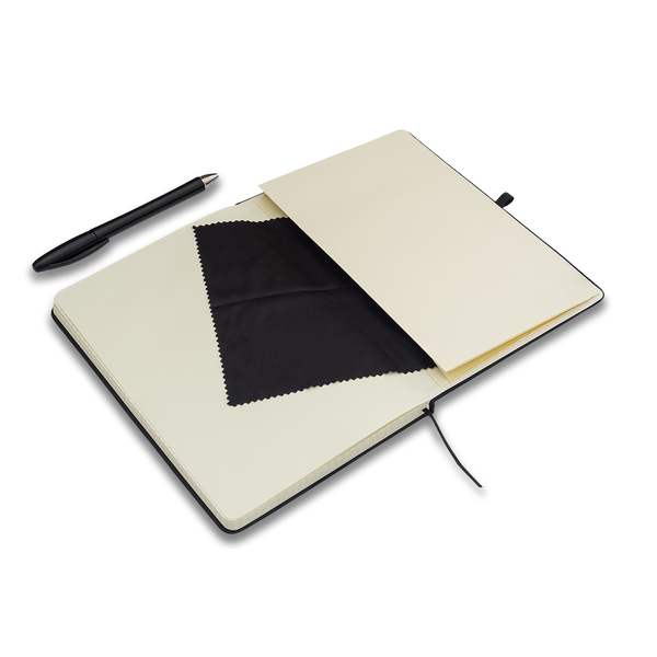 R64270.02 - Notes z tablicą suchościeralną Blanko, czarny
