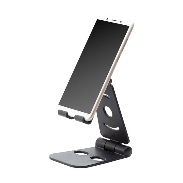 R64297.02 - Stojak do telefonu Gimo, czarny