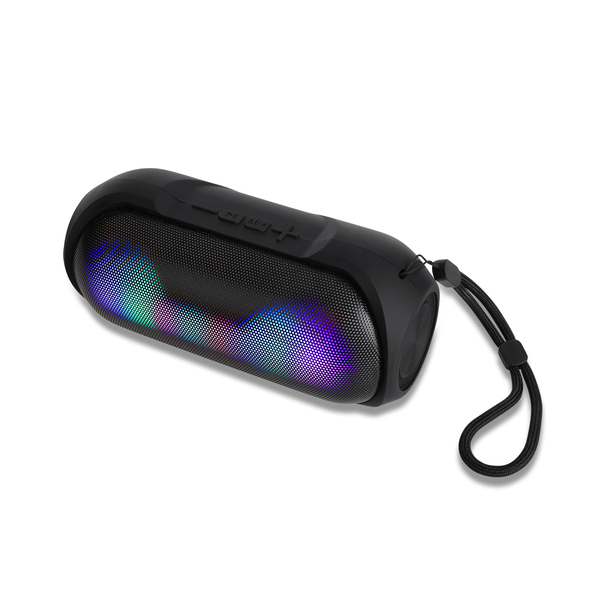R64382.02 - Głośnik Bluetooth z podświetleniem Rio, czarny