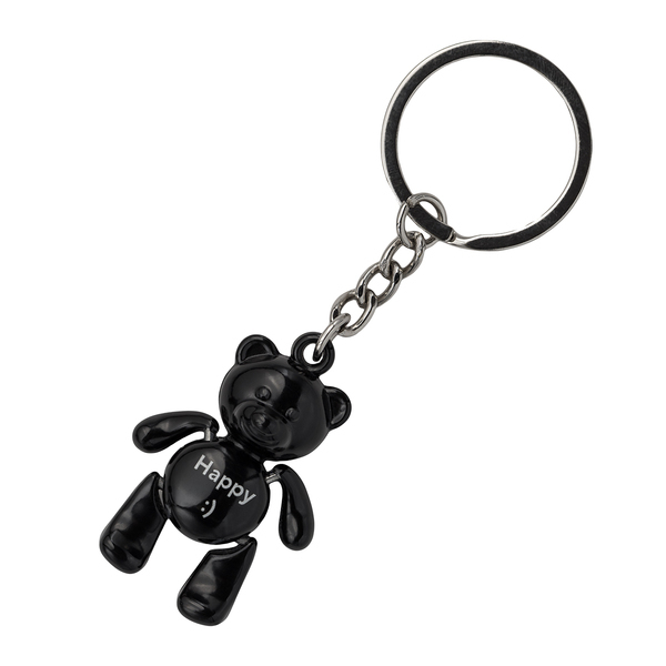 R73135.02.A - Brelok miś Checo, czarny