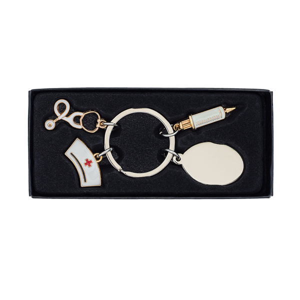R73138.01 - Brelok Esculap, srebrny