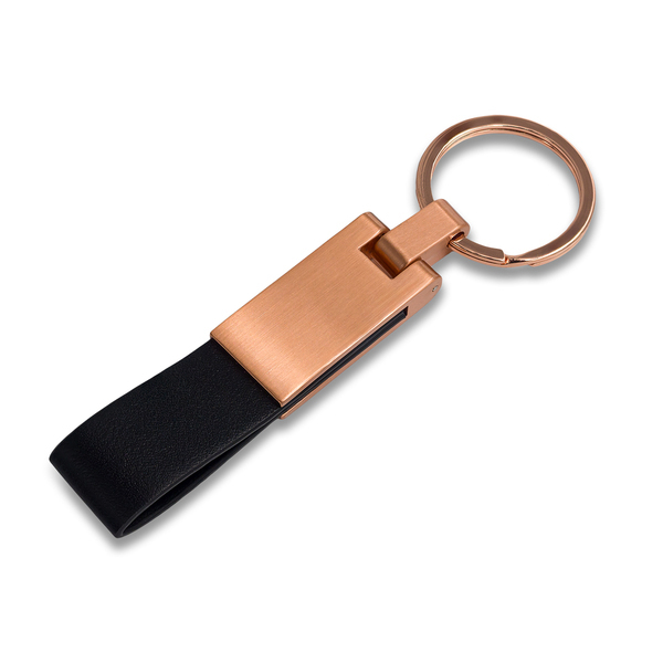 R73166.02 - Brelok metalowy Rosa, czarny