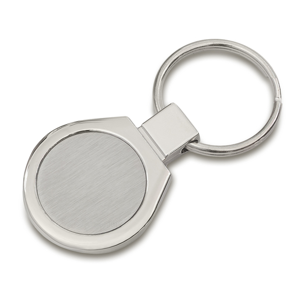 R73281 - Brelok metalowy Metal Promo, srebrny