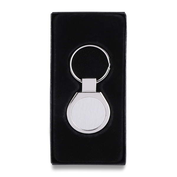 R73281 - Brelok metalowy Metal Promo, srebrny
