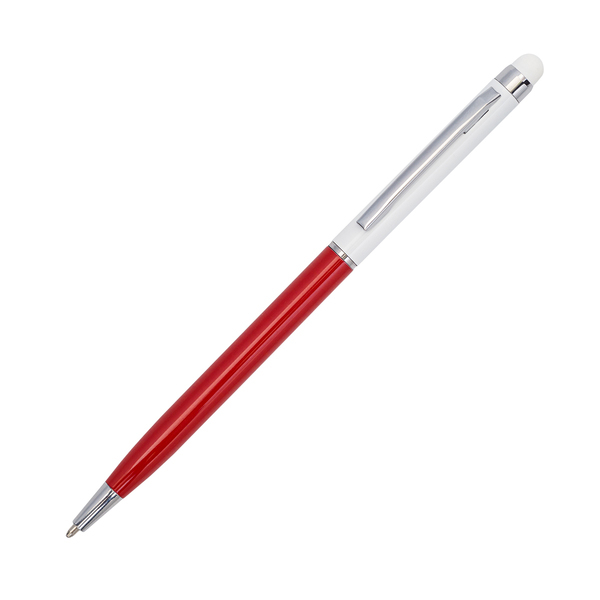 R73403.08 - Długopis aluminiowy Touch Tipo, czerwony
