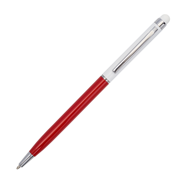 R73403.08 - Długopis aluminiowy Touch Tipo, czerwony