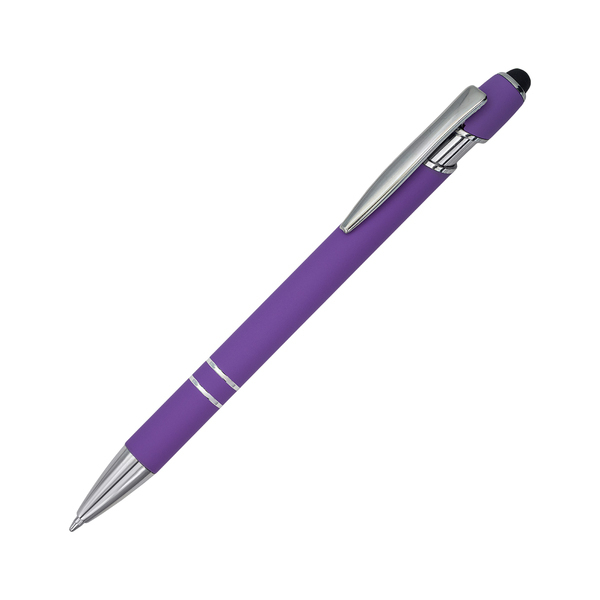 R73424.11 - Długopis aluminiowy Softano, fioletowy