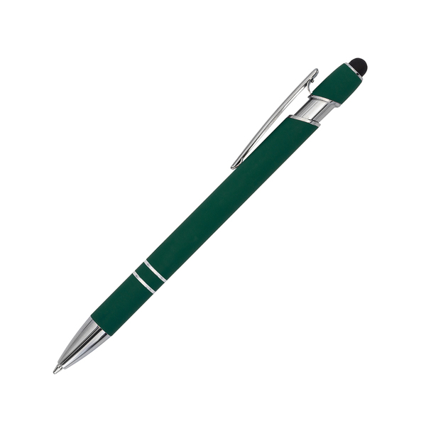 R73424.51 - Długopis aluminiowy Softano, ciemny zielony