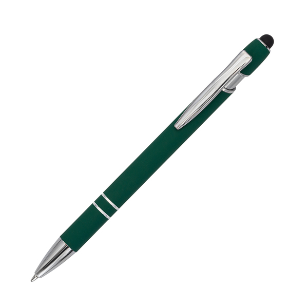 R73424.51 - Długopis aluminiowy Softano, ciemny zielony