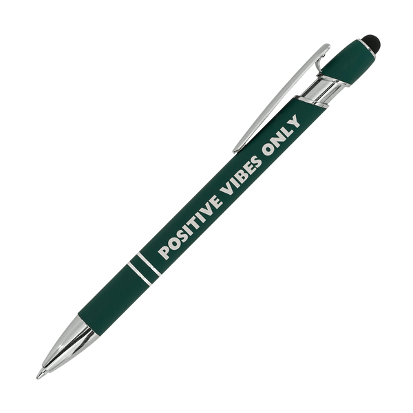 R73424.51 - Długopis aluminiowy Softano, ciemny zielony