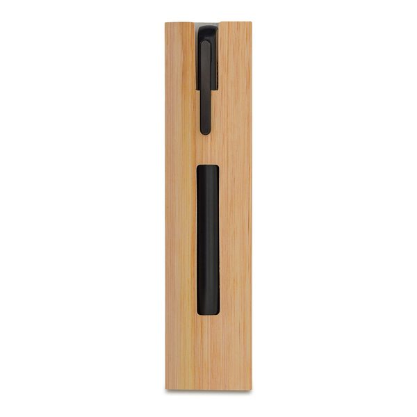 R73439.02 - Metalowy długopis w etui Jerome, czarny