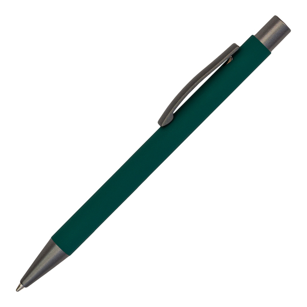 R73444.51 - Długopis aluminiowy Eken, ciemny zielony