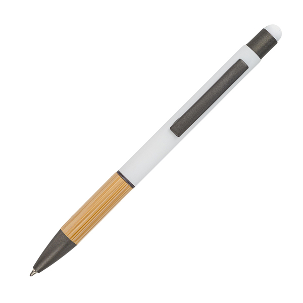 R73447.06 - Długopis aluminiowy Kanuri, biały