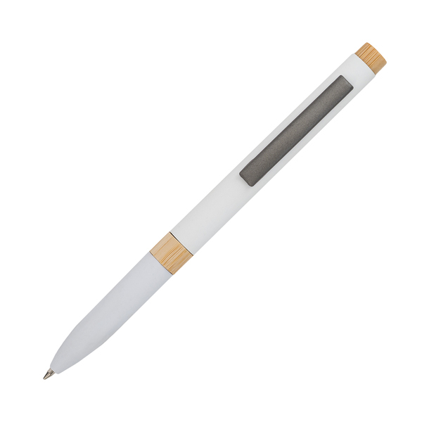 R73448.06 - Długopis aluminiowy Khosa, biały
