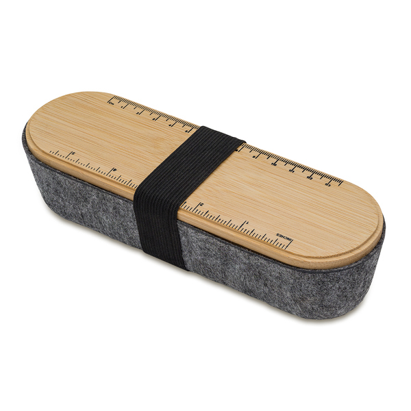 R73644.21 - Piórnik z uchwytem na telefon Jasse, szary