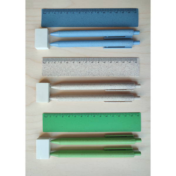 R73723.04 - Zestaw szkolno-biurowy Ora, niebieski
