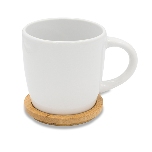 R85302.06 - Kubek ceramiczny Arona 320 ml, biały