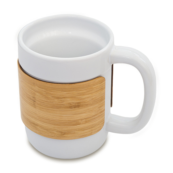 R85303.06 - Kubek ceramiczny Soro, biały