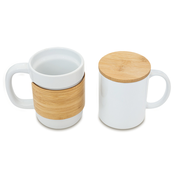 R85303.06 - Kubek ceramiczny Soro, biały