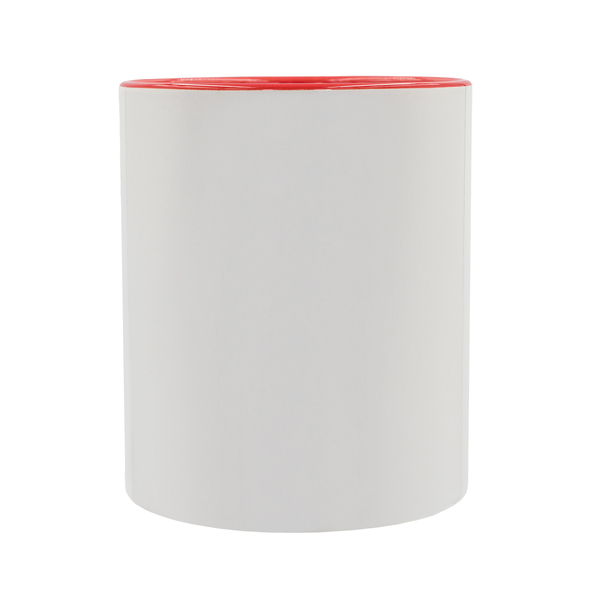 R85319.08 - Kubek z powłoką sublimacyjną Gaeta 330 ml, czerwony