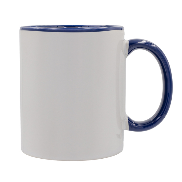 R85319.42.O - Kubek z powłoką sublimacyjną Gaeta 330 ml, granatowy