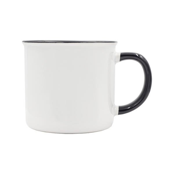 R85320.02 - Kubek z powłoką sublimacyjną Ars 400 ml, czarny