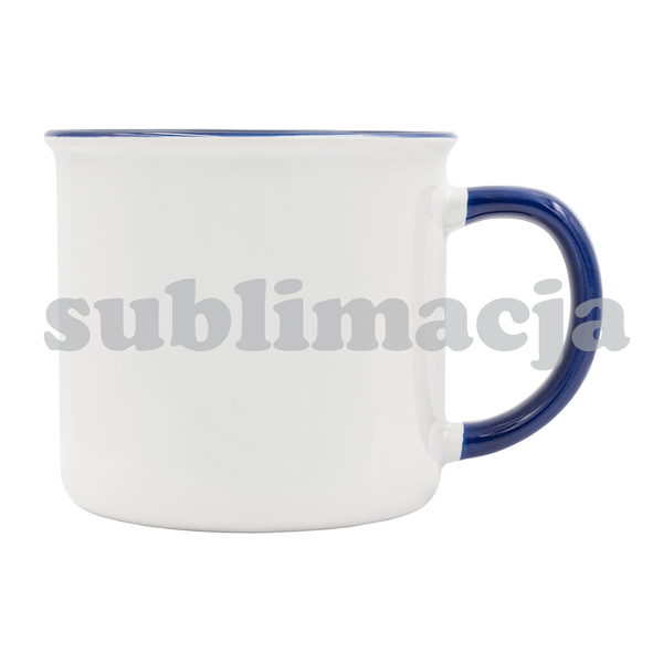 R85320.42 - Kubek z powłoką sublimacyjną Ars 400 ml, granatowy