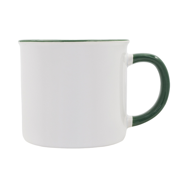 R85320.51 - Kubek z powłoką sublimacyjną Ars 400 ml, ciemny zielony