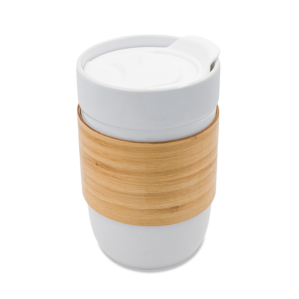 R85321.06 - Kubek ceramiczny Skive 500 ml, biały