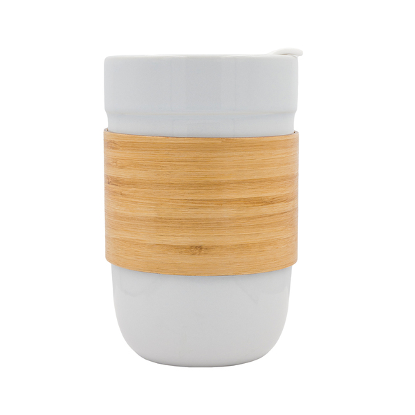 R85321.06 - Kubek ceramiczny Skive 500 ml, biały