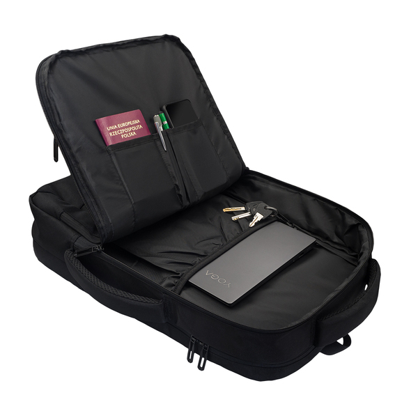 R91840.02 - Plecak na laptop City Trybe, czarny