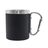 Kubek stalowy Magaro 300 ml, czarny