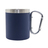 Kubek stalowy Magaro 300 ml, granatowy