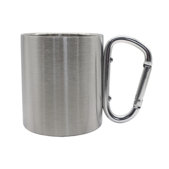 R08464 - Kubek stalowy Denali 220 ml, srebrny 