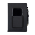 R64248.02 - Notes z kieszonką na telefon Eibar, czarny